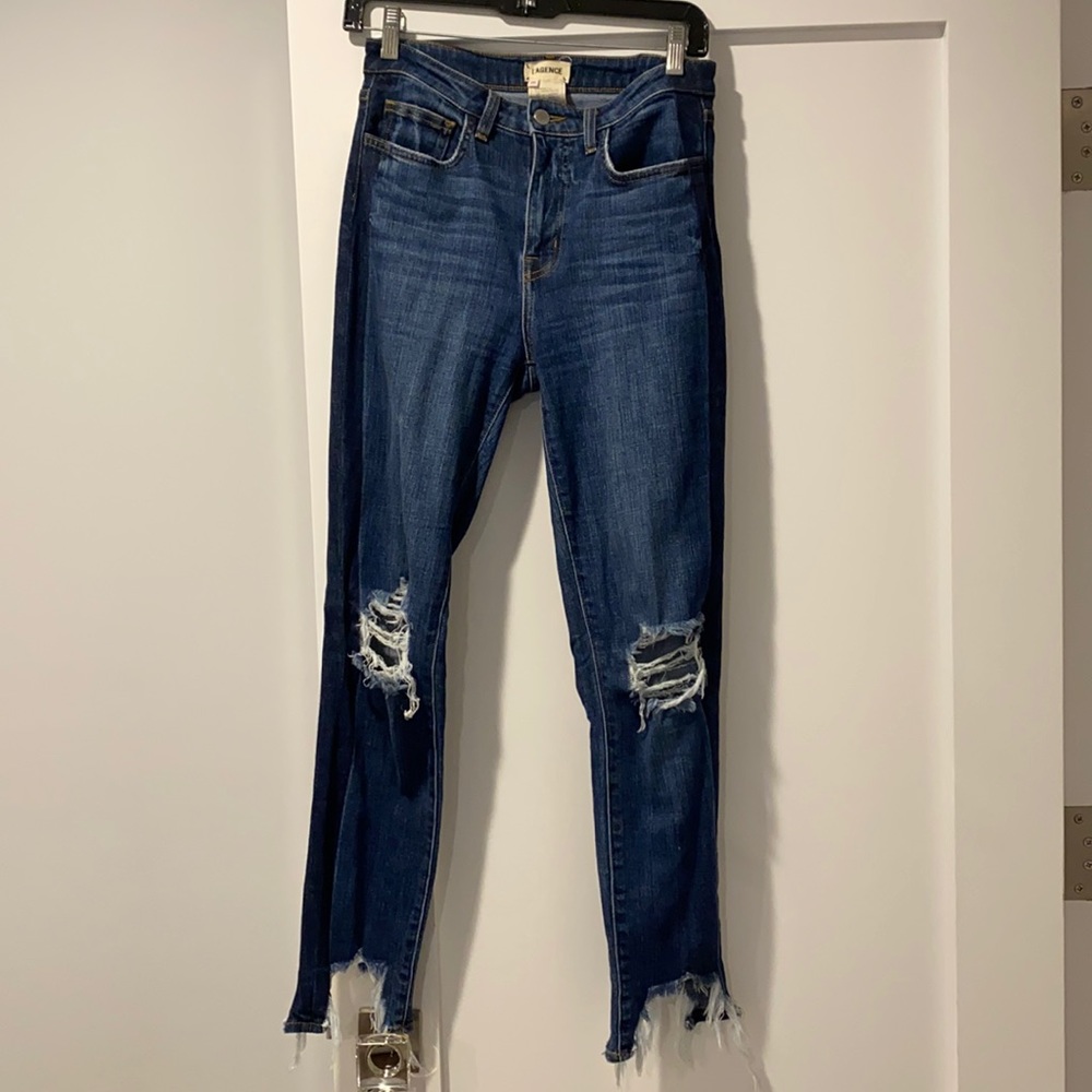 L’AGENCE High rise denim size 26.